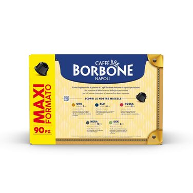 Кава Caffè Borbone Blaue Mischung в капсулах для Dolce Gusto, 90 шт