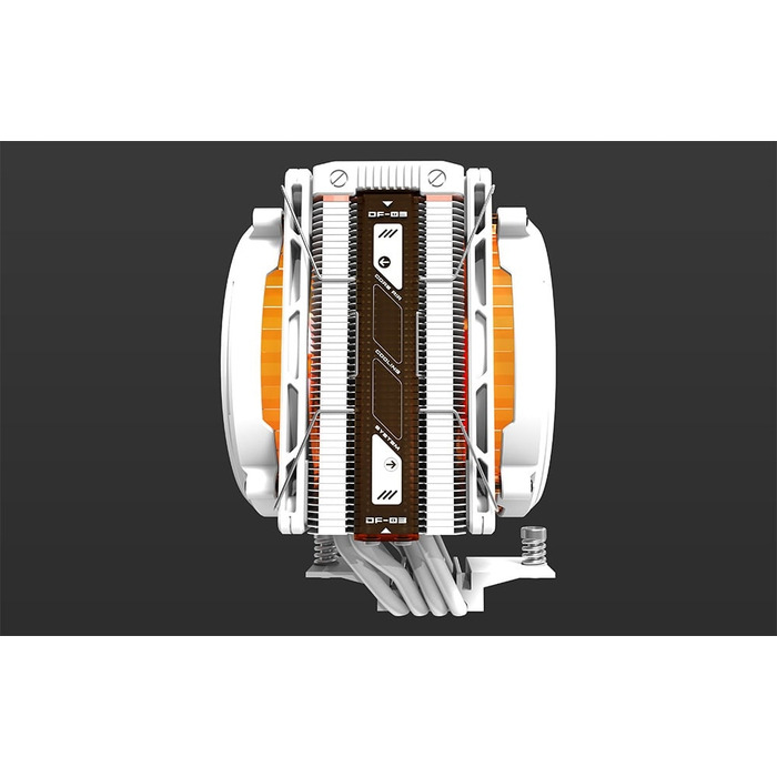 Активне охолодження процесора DarkFlash E400 PLUS White