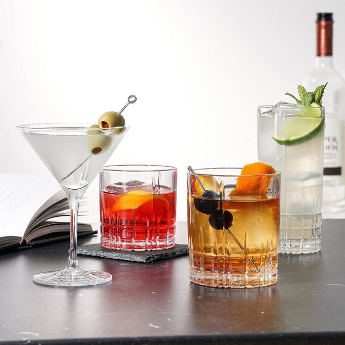 Набір склянок Spiegelau D.O.F. для віскі, 4 шт., 368 мл, Double Old Fashioned, з кришталевого скла