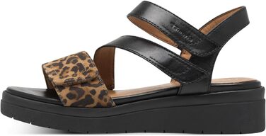 Босоніжки жіночі Tamaris 8-88705-44 Wide Fit, 37 EU, чорні Leo - широка колодка