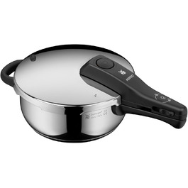 Скороварка WMF Perfect One Pot 3 л, індукція, нержавіюча сталь, 2 режими, знімна ручка, для однієї особи