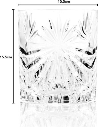 Набір з 6 келихів для шампанського/просекко, 160 мл, кришталеві, для вечірок та свят