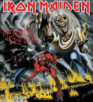 The Number of the Beast (Номер Звіра) - Вінілова платівка Iron Maiden (оригінал)