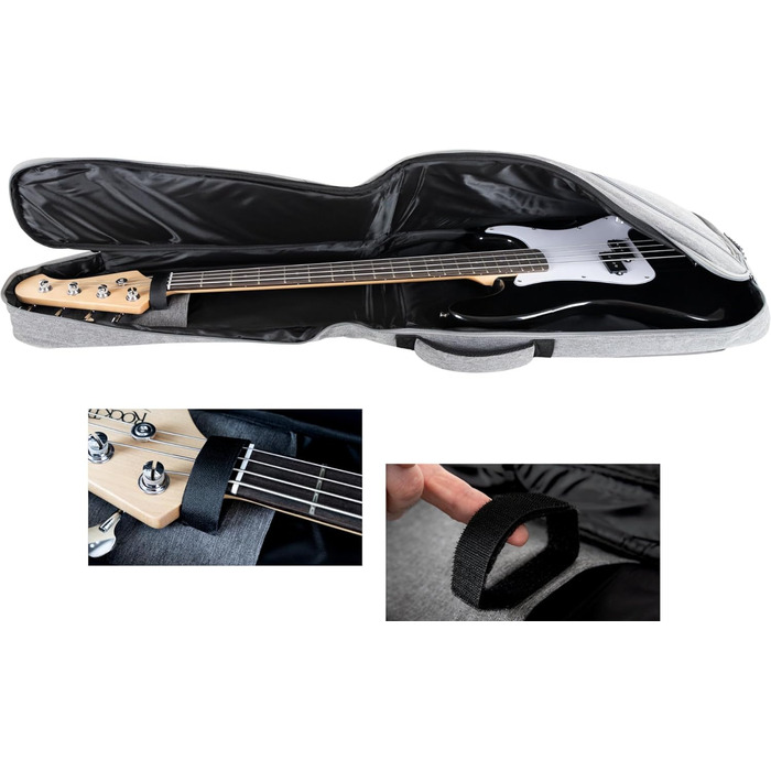 Чохол для гітари Shaman WGB-115 GY Premium-Line (для акустичної та електрогітари) - водовідштовхуючий, з підсиленим ручним захопленням та регульованими лямками