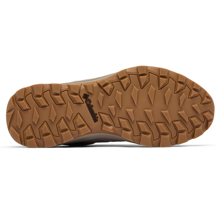 Чоловічі трекінгові черевики Columbia Redmond Iv Low Waterproof Mid Rise, 47 EU, Gravel Napa Green