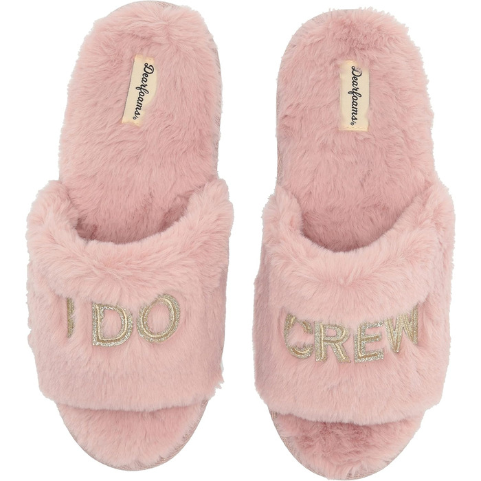 Тапочки для дому Dearfoams для нареченої та подружок нареченої, 