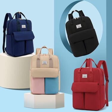 Рюкзак FUXINGYAO для жінок з відділенням для ноутбука 15,6 дюймів, антикрадійний, 23L, для подорожей та навчання