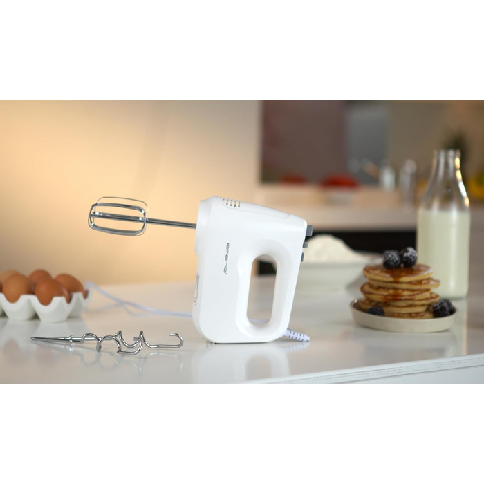 Електричний міксер EMERIO HM-124178: 250 Вт, 6 швидкостей, турбо-режим, нержавіюча сталь, мийка в посудомийній машині, BPA-free