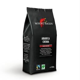 Органічна кава в зернах Mount Hagen Bio FT Naturland Arabica Crema, 1 кг