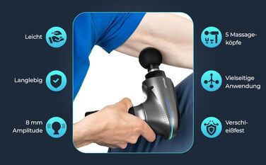 Масажер для м'язів IQTouch PRO: масажна пістолета для розслаблення м'язів | Масажна пістолета