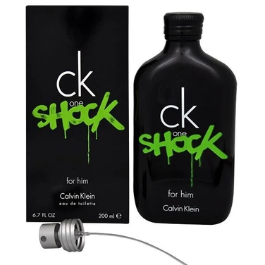 Чоловіча туалетна вода Calvin Klein CK One Shock, спрей, 200 мл