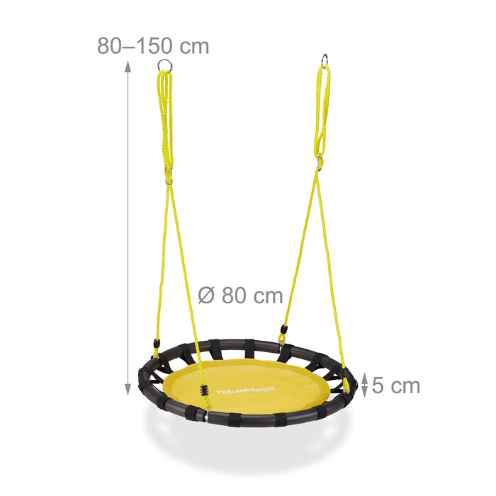 Relaxdays Nest Swing 80cm