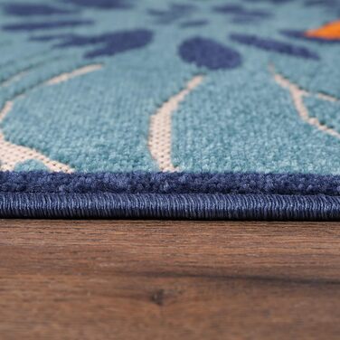 Килимок для дому та вулиці Impression Outdoor - вологостійкий, 80 x 150 см, червоний