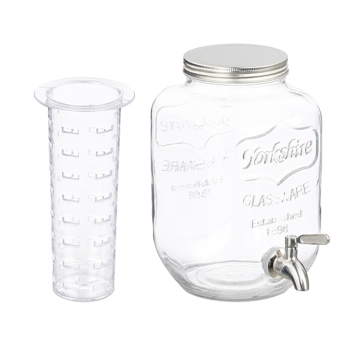 Relaxdays Fruit Infuser Drink Dispenser - 4 Liter