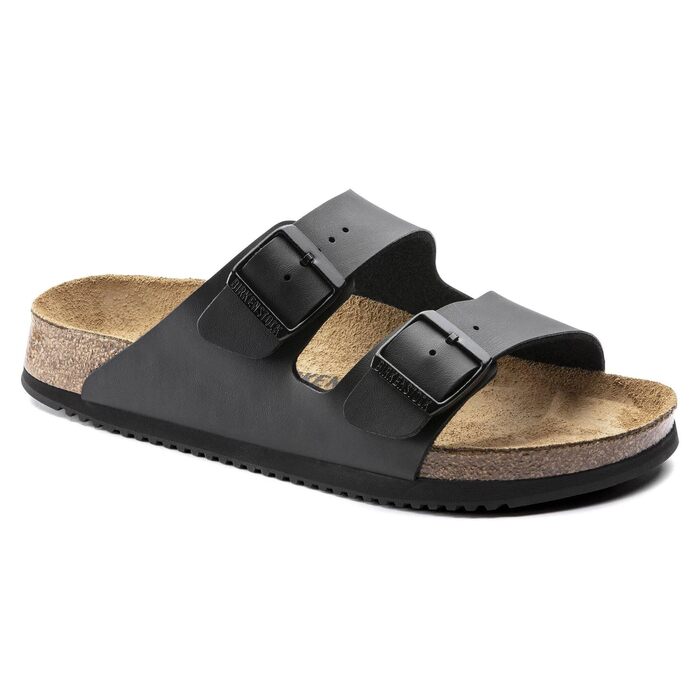 Шльопанці Birkenstock Arizona Birko-Flor чорні, 38 EU (унісекс)