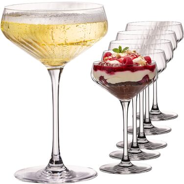 Набір з 6 келихів для білого вина 'London' 460мл, кристалічне скло, келихи для Різлінг, 6 штук