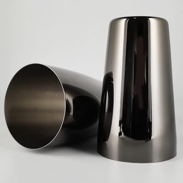 Набір для коктейлів Hansum, 20 предметів, нержавіюча сталь, чорний – професійний барменський набір зі стійкою