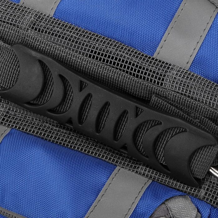 Рюкзак для собак Cyrank: набір посуду, жилет, сумка для спорядження, туристичний рюкзак для собак з світловідбиваючими смугами, жилет для собак, підходить для великих собак (S)