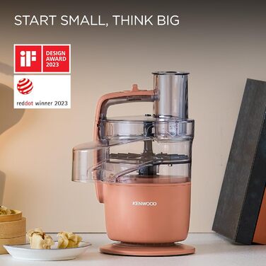 Кухонний комбайн Kenwood MultiPro Go FDP22.130GY, 650 Вт, 1.3 л, Компактний, Багатофункціональний, Синій