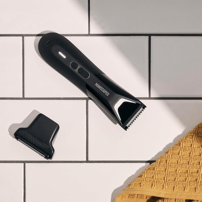 The Lawn Mower™ 5.0 Ultra by MANSCAPED™: SkinSafe™ Intimate & Body Hair Trimmer, Man, Bodygroomer, Two Functions - Trimming and Shaving, Hair Removal, Waterproof, Battery Powered, With Case