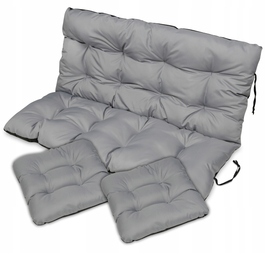 Подушка Superkissen24, 120 x 110 x 10 см, сіра