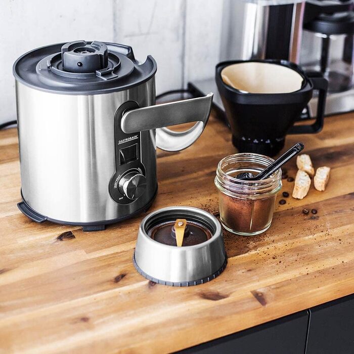 Електричний соковитискач Gastroback 40151 Design Multi Juicer, 1300 Вт, XXL завантажувальний отвір (84 мм), 5 швидкостей (Digital Pro)