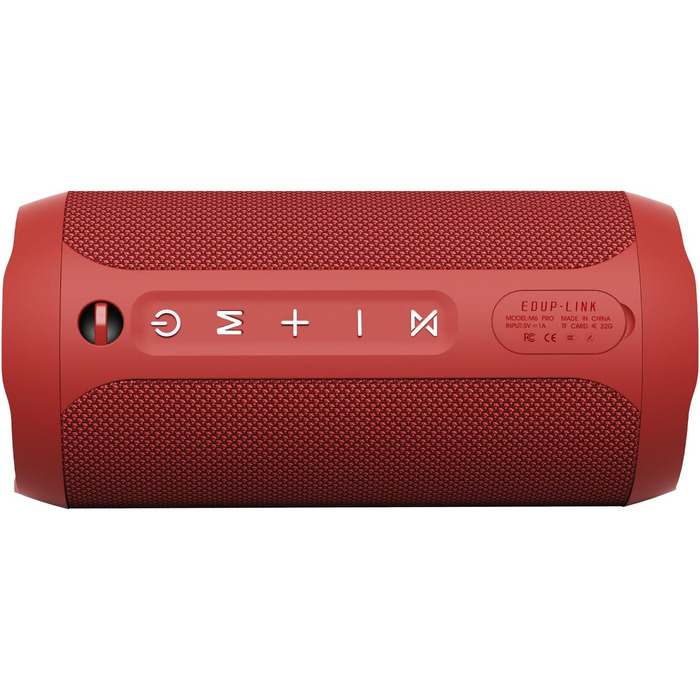 EDUPLINK Портативна Bluetooth колонка водонепроникна IPX7 бездротова (Зелена)