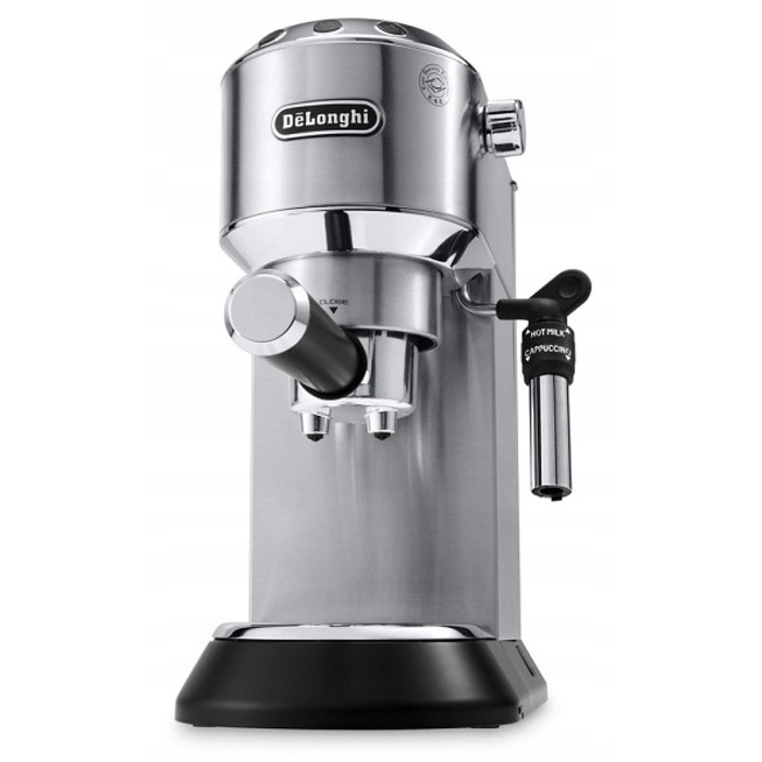Ріжкова кавомашина De'Longhi EC 685.M, 1350 Вт, сріблястий/сірий
