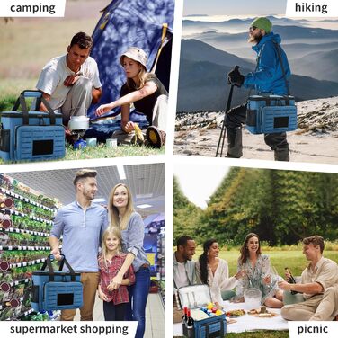 Тактична ланч-сумка HSHRISH 20L, чорно-камуфляжна, водонепроникна, для дорослих, на роботу, пікнік