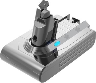 Замінний акумулятор DTK для пилососів Dyson V6 (DC62) 21.6V 4500mAh, сумісний з моделями V6 Fluffy, Animal, Absolute, Motorhead та ін.