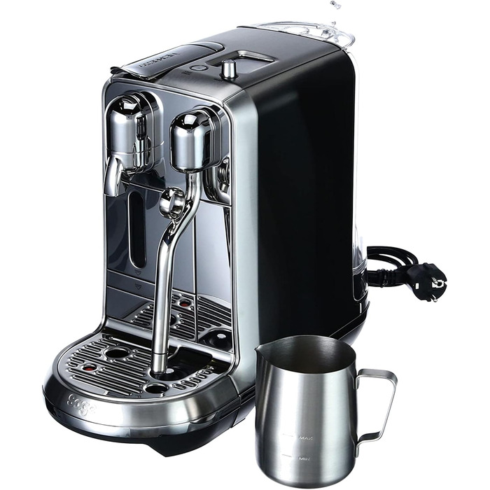 Кавова машина капсульна Sage Nespresso Creatista Plus SNE800BSS, нержавіюча сталь