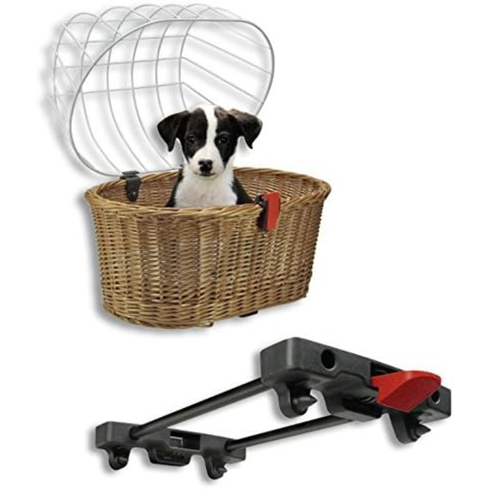 Велосумка KLICKfix чорна M (Doggy Basket Far Racktime)