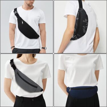 Гірчатка на пояс для чоловіків та жінок, спортивна сумка-крейсер, поясна сумка для подорожей, прогулянок з собакою, на вулицю (оливковий)