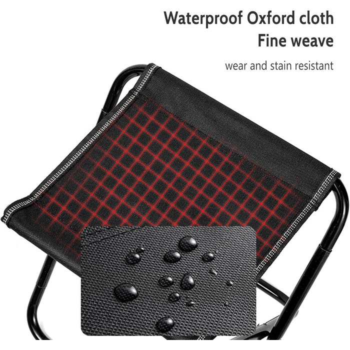 Розкладний садовий пуф для кемпінгу та відпочинку на природі (середній)