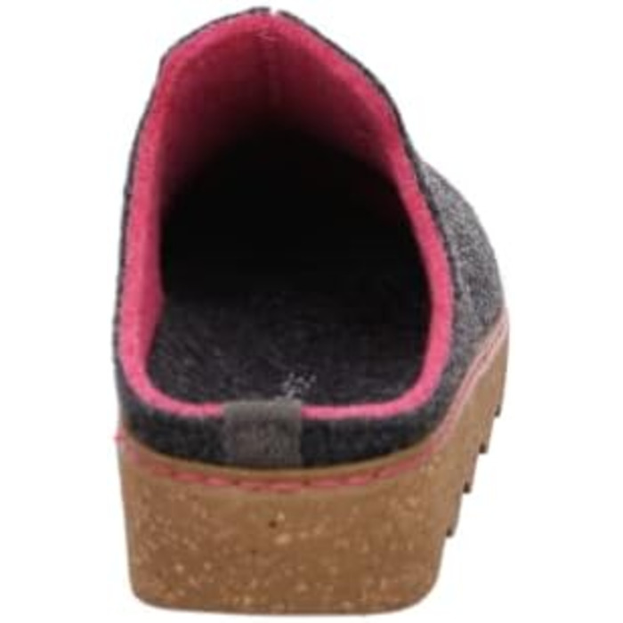 Тапочки Rohde Foggia-D для жінок, теплі, з повсті, розмір 38 EU, колір Stone 84