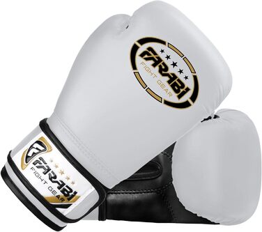 Дитячі боксерські рукавички Farabi Sports 6oz/8oz для боксу, ММА, муай-тай, кікбоксингу та спарингу