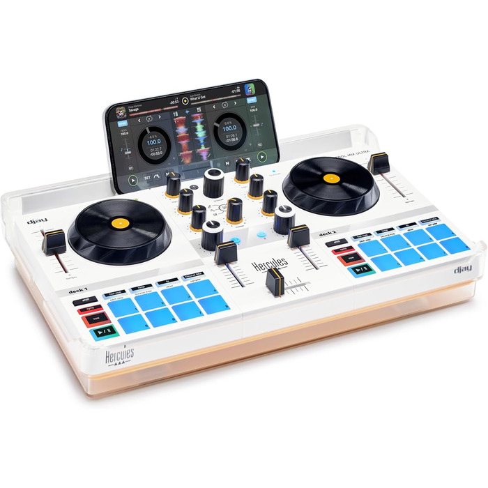 Hercules DJControl Mix Ultra – мобільний DJ-контролер для смартфонів (iOS/Android)