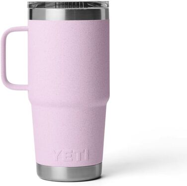 Термокружка YETI Rambler 20oz (591мл) з нержавіючої сталі, з кришкою Stronghold, колір Cherry Blossom