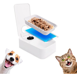 Автоматичний диспенсер для котячого та собачого корму ALL FOR PAWS: таймер, миється, для сухого та вологого корму