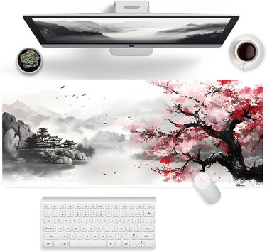 Килимок для миші ігровий XXL 900x400 мм, з антиковзким покриттям, водонепроникний, для ПК, MacBook, Laptop