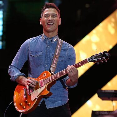 Гітарний ремінь 5,1 см з бавовни, з шкіряними кінцями для бас-, електро- та акустичних гітар (Сірий)