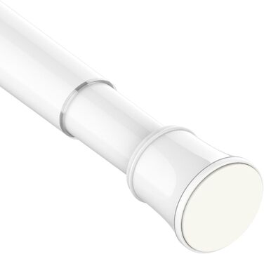 Штанга для карниза без свердління та шурупів, телескопічна, для душу та шафи, 85-230 см (діаметр 32 мм)