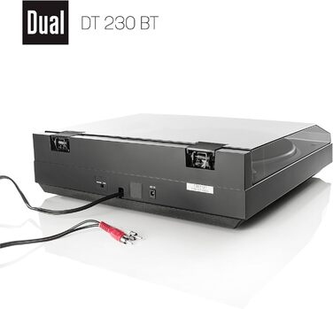 Програвач вінілу Dual DT 230 BT Bluetooth з автостопом та вбудованим фонокоректором