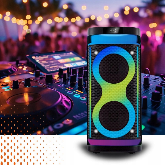 Портативна караоке-система Bluetooth Power Audio Manta ARGOS, 100 Вт, з мікрофоном