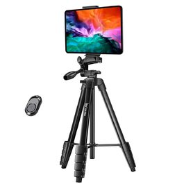 Штатив-трипод Lusweimi 166 см для iPad Pro, iPhone та планшетів з пультом ДК та сумкою, універсальний штатив для веб-камери, відеозапису та влогів