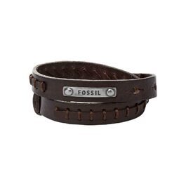 Годинник Fossil Vintage Casual чоловічий шкіряний або з нержавіючої сталі з браслетом (карабiнер, застібка, складний браслет) коричневий