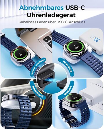 Бездротова зарядка EGV 3-в-1 для Samsung Galaxy S25 Ultra/S24/S23, Z Fold/Flip 7/6, Buds, Watch Ultra/8/7 - без адаптера