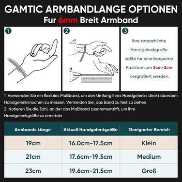 Чоловічий браслет з нержавіючої сталі 2 шт. - браслети для чоловіків срібного/чорного/золотого кольору. Браслет-танцюрист 19/21/23 см. Подарунок для чоловіка, батька, сина, друга, чоловіка, брата. (Срібло (6 мм ширина), 21.0 см)