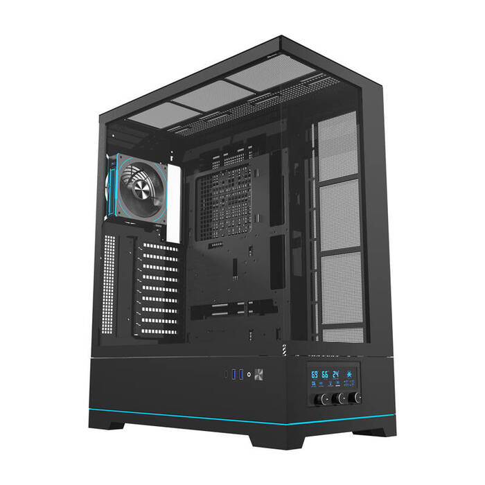 Ігровий корпус DarkFlash DY451L PRO ATX Midi Tower, загартоване скло, ARGB