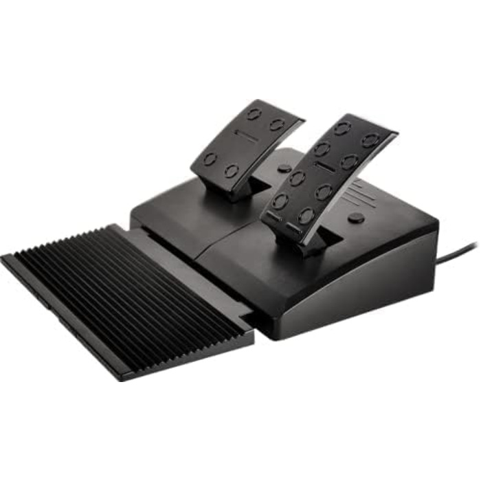 Speedlink DRIFT O.Z. Racing Wheel - Гоночний кермо з педалями та перемиканням передач для ПК, Force Feedback, чорний/оранжевий